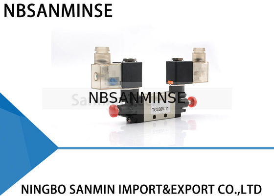 TG358V11 G1/8 2 θέση 5 αφιερωμένη αντλία βαλβίδα πορτών τύπων τρόπων εσωτερική πειραματική για το σύστημα πορτών αυτοκινήτων φορτηγών