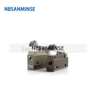 NBSANMINSE V2-M5 V2-1/8 2/2 πνευματική διπλής κατεύθυνσης γραμμή αυτοματοποίησης βαλβίδων κυλίνδρων βαλβίδων ελέγχου Mechnical αέρα τρόπων