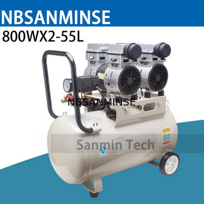 800WX2 - μίνι αεροσυμπιεστών 55L Oilless εγχώρια εφαρμογή AC220V εργασίας υψηλού βουβή σχεδίου ξύλινη υψηλή - ποιότητα