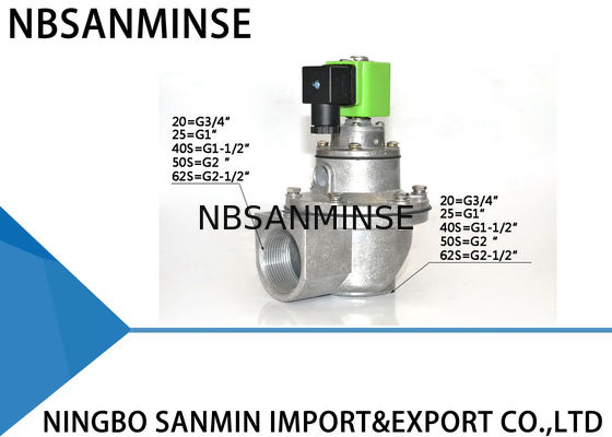 QD-Z 3/4 1 1-1/2 2 ιντσών παλμική βαλβίδα εκτόξευσης σκόνης συλλέκτης διπλής στεγανοποίησης βαλβίδα διαφράγματος Τύπος SBFEC