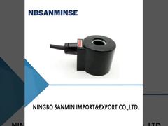 16431 Κύβος τύπου Σολενοειδής σπείρα βαλβίδας DC 18 Watt Κανονική ισχύς Μαύρο χρώμα