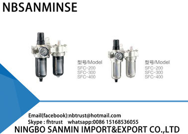 Επαγγελματικοί ρυθμιστής και Lubricator φίλτρων αέρα SFC FRL πνευματικοί βιομηχανικοί
