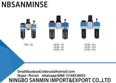 Lubricator ρυθμιστών φίλτρων UFRL πνευματική μονάδα αέρα FRL με το αντι όξινο κύπελλο