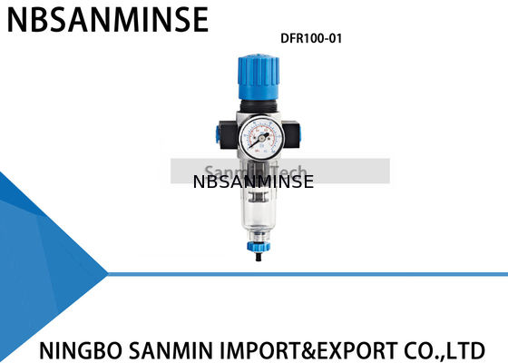 Μπλε μαύρος πνευματικός Lubricator ρυθμιστών φίλτρων εξοπλισμός πηγής αέρα